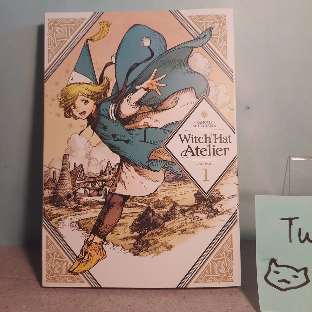 📚 Witch Hat Atellier Vol. 1 Official English Manga Kodansha